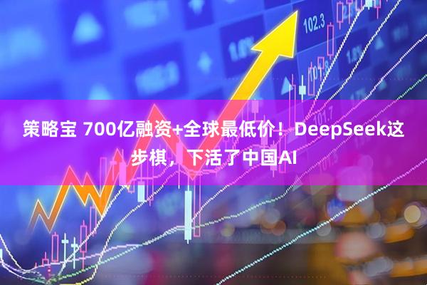 策略宝 700亿融资+全球最低价！DeepSeek这步棋，下活了中国AI